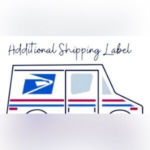 Additional shipping labels for live show
